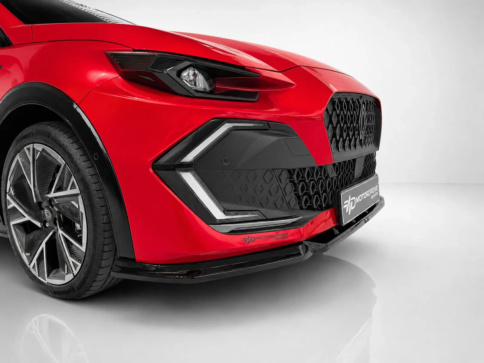 MTD Front Bumper Splitter Renault Clio 6 Mk6 2025+ Gloss Black