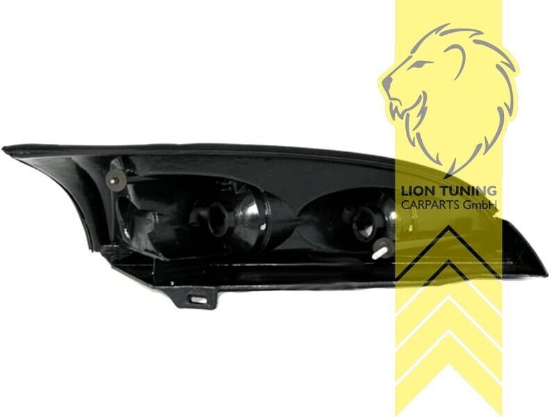 LT Pair Halogen Rear Lights Tail Lamps Ford Focus 1 hatchback black LHD
