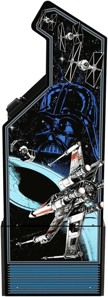 Arcade1Up Star Wars 3 in 1 17" Screen Arcade Machine 4 Fire Flight Yoke Light-Up