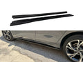 Motordrome Design Side Skirts Extensions Audi A3 8Y 2020+ Gloss Black