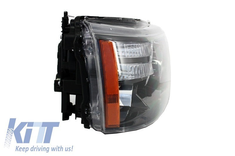 KT Pair LED DRL Headlights Range Rover Sport L320 09-13 Facelift Design LHD