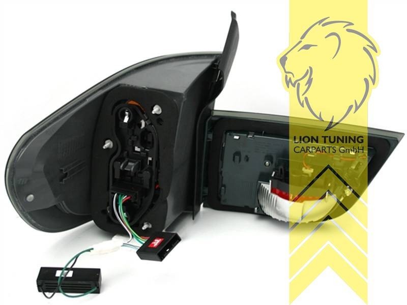 LTG DEPO LED Rear Lights Tail Lamps BMW E70 X5 Red White Facelift 07-10 LHD