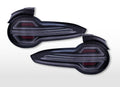 FK Pair LED DRL Lightbar REAR LIGHTS Tail Mazda MX-5 ND 15+ Black DYNAMIC LHD