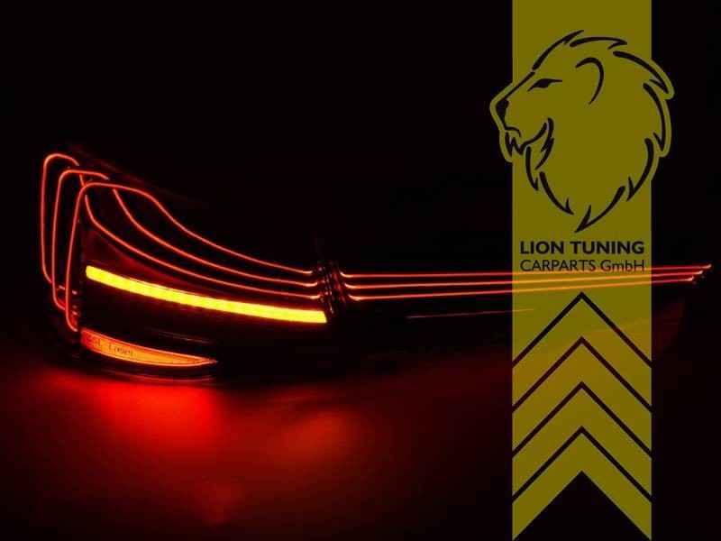 LTG Pair LED Rear Lights Tail Lamp BMW G22 Coupe G23 G26 Gran Coupe Black LHD