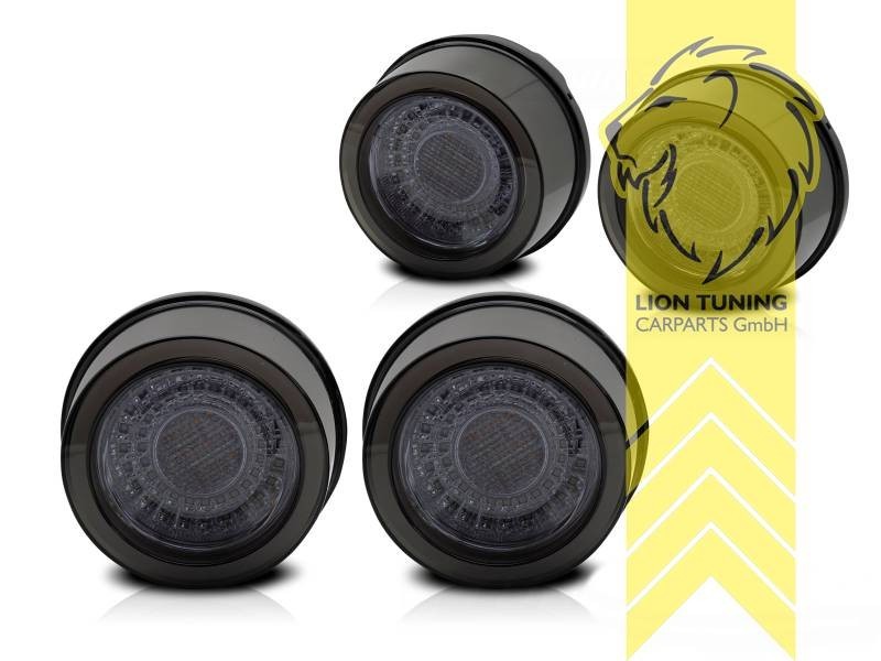 LTG LED Halo Ring Afterburner Rear Lights Tail Lamps Ferrari F355 360 smoke LHD