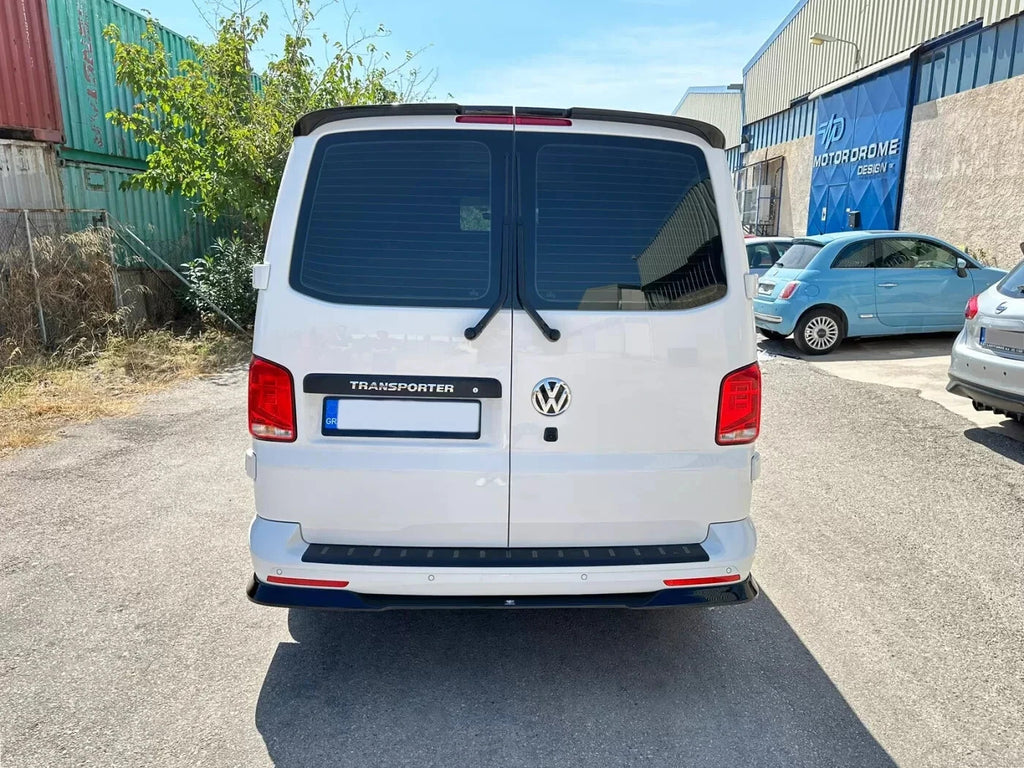 MTD Rear Splitter Diffuser VW T6.1 Long Gloss Black inc Mount Kit & Instructions