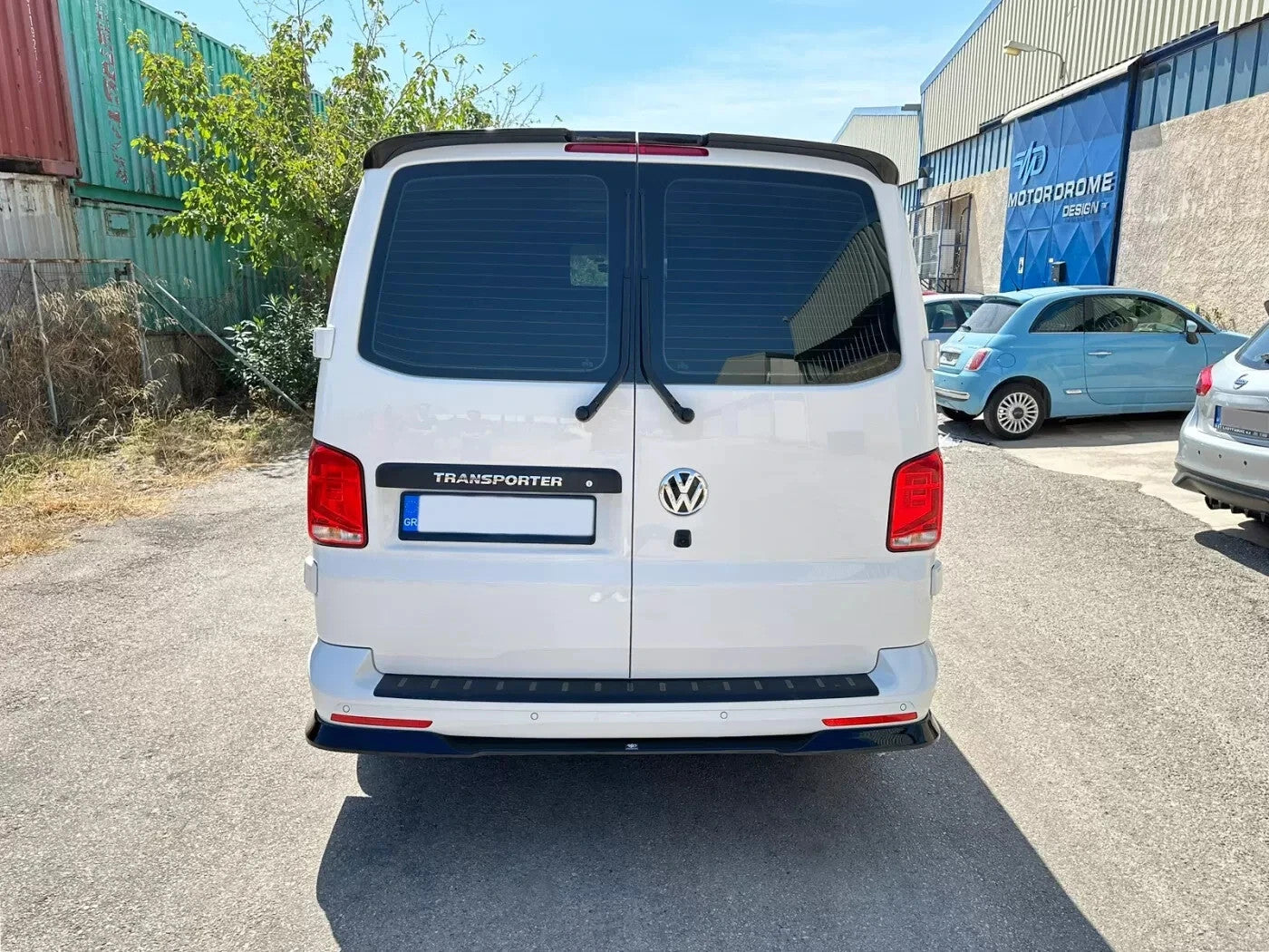 MTD Rear Splitter Diffuser VW T6.1 Long Gloss Black inc Mount Kit & Instructions