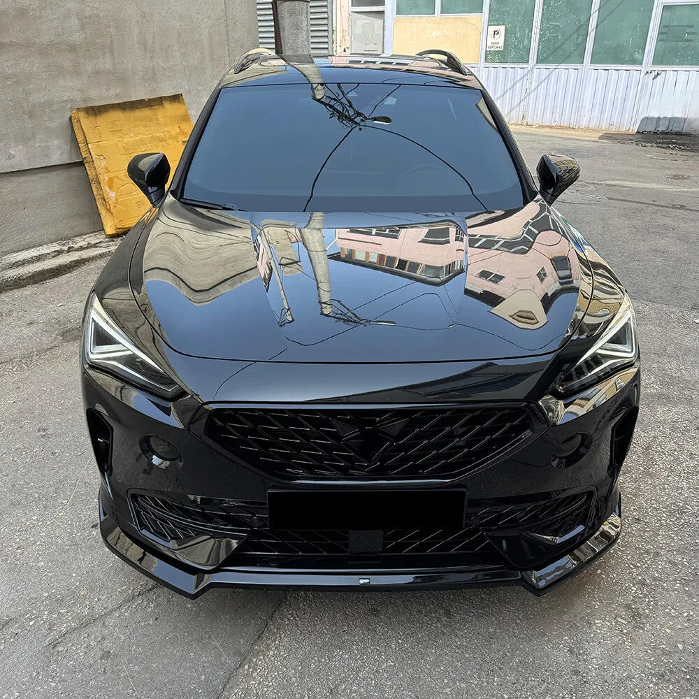 OW Front Bumper Splitter CUPRA Formentor MK1 Facelift 20-24 ABS Gloss Black