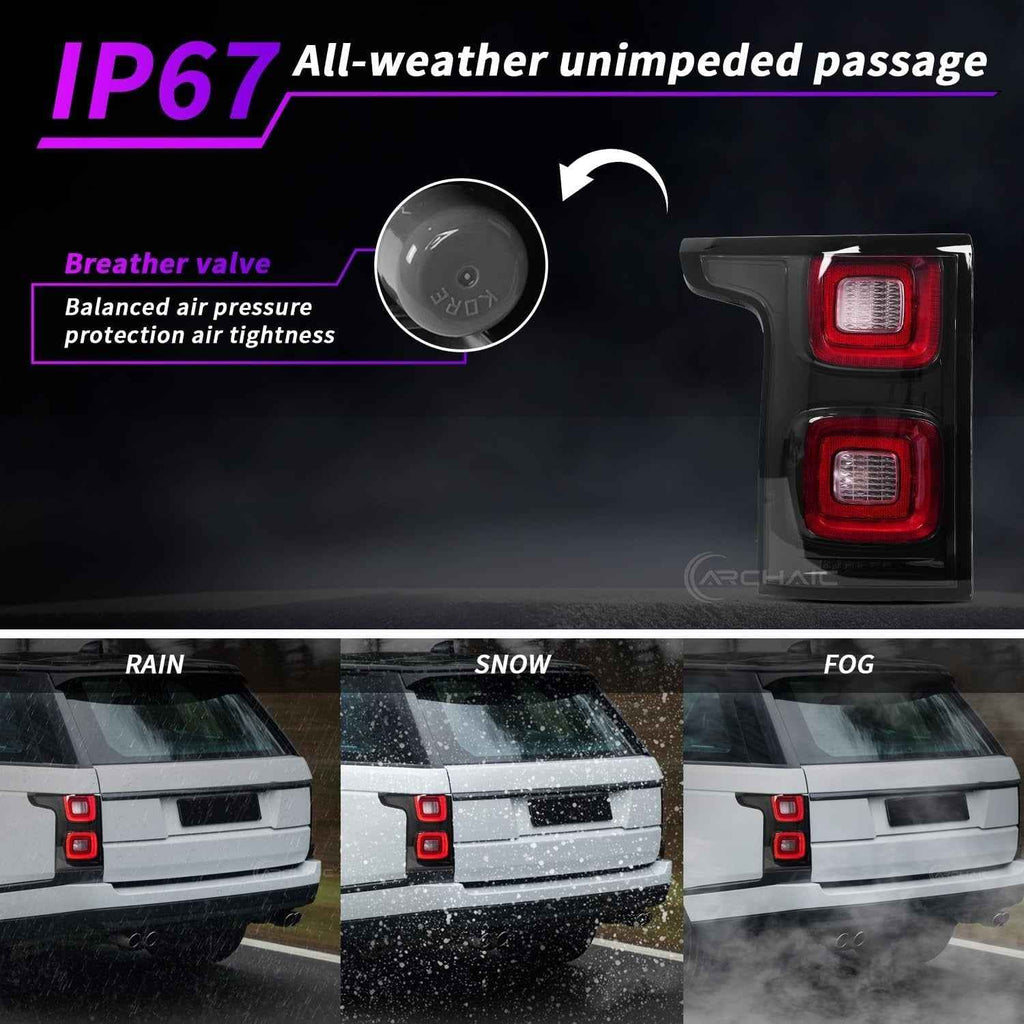 AC Pair Seq Anim LED DRL Rear lights Tail Lamp Land Range Rover Vogue L405 13-21