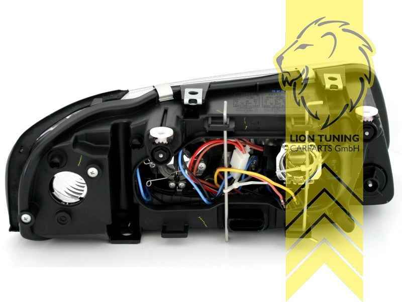 LTG Pair DEPO LED DRL Halo Headlights Audi A3 8L Facelift 00-03 Facelift LHD