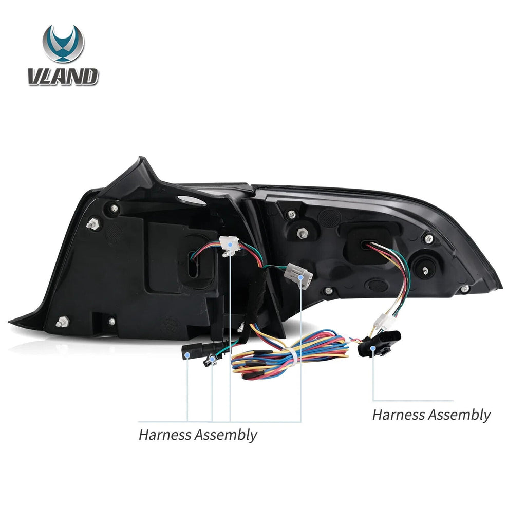 VLAND 17-22 Tesla Model 3 & 20-22 Tesla Model Y Lightbar LED DRL Rear Lights