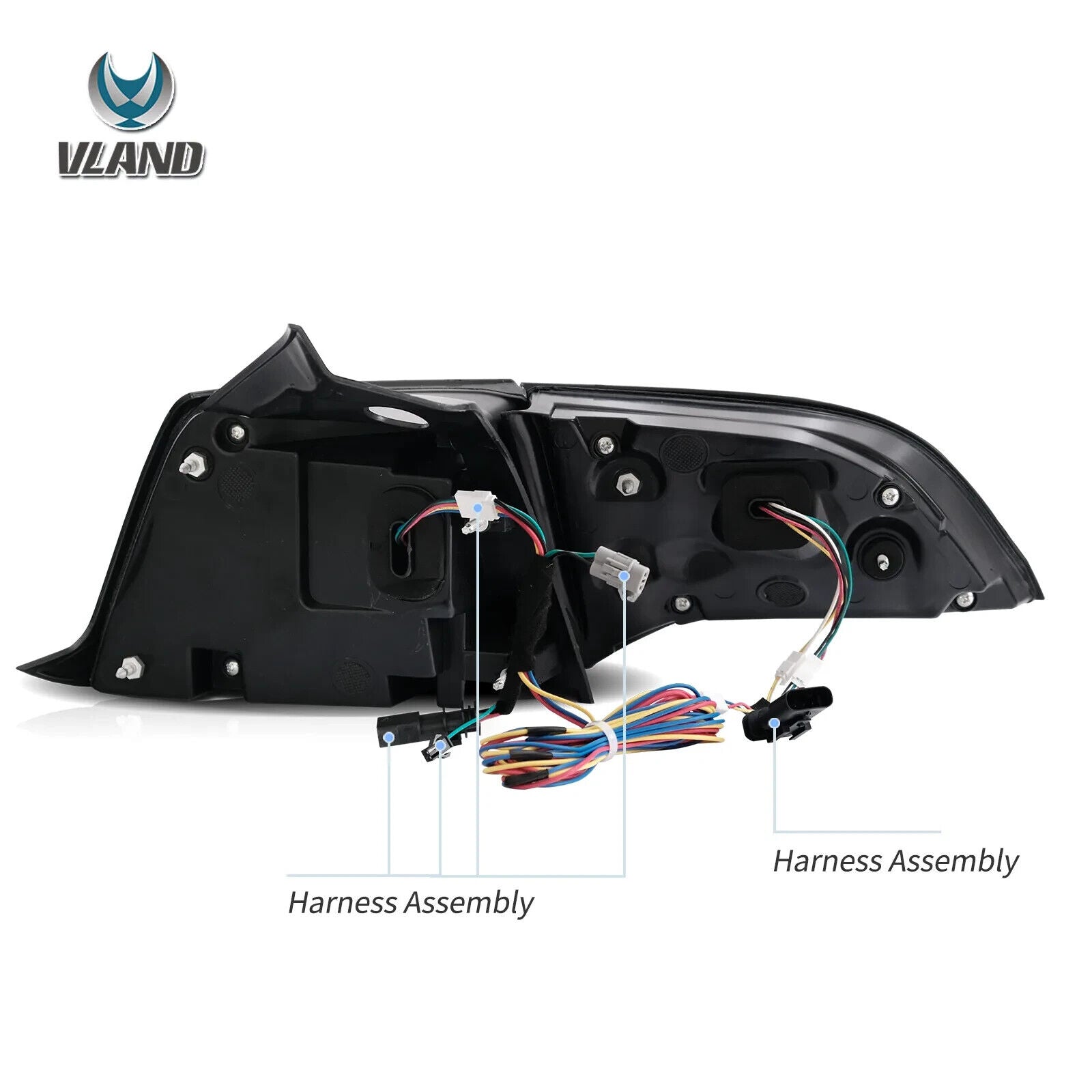 VLAND 17-22 Tesla Model 3 & 20-22 Tesla Model Y Lightbar LED DRL Rear Lights