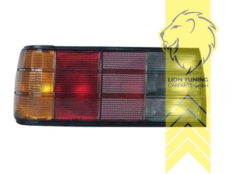 LTG Pair Rear Lights Tail Lamp BMW E30 Sedan Touring Coupe Cabrio Facelift Smoke