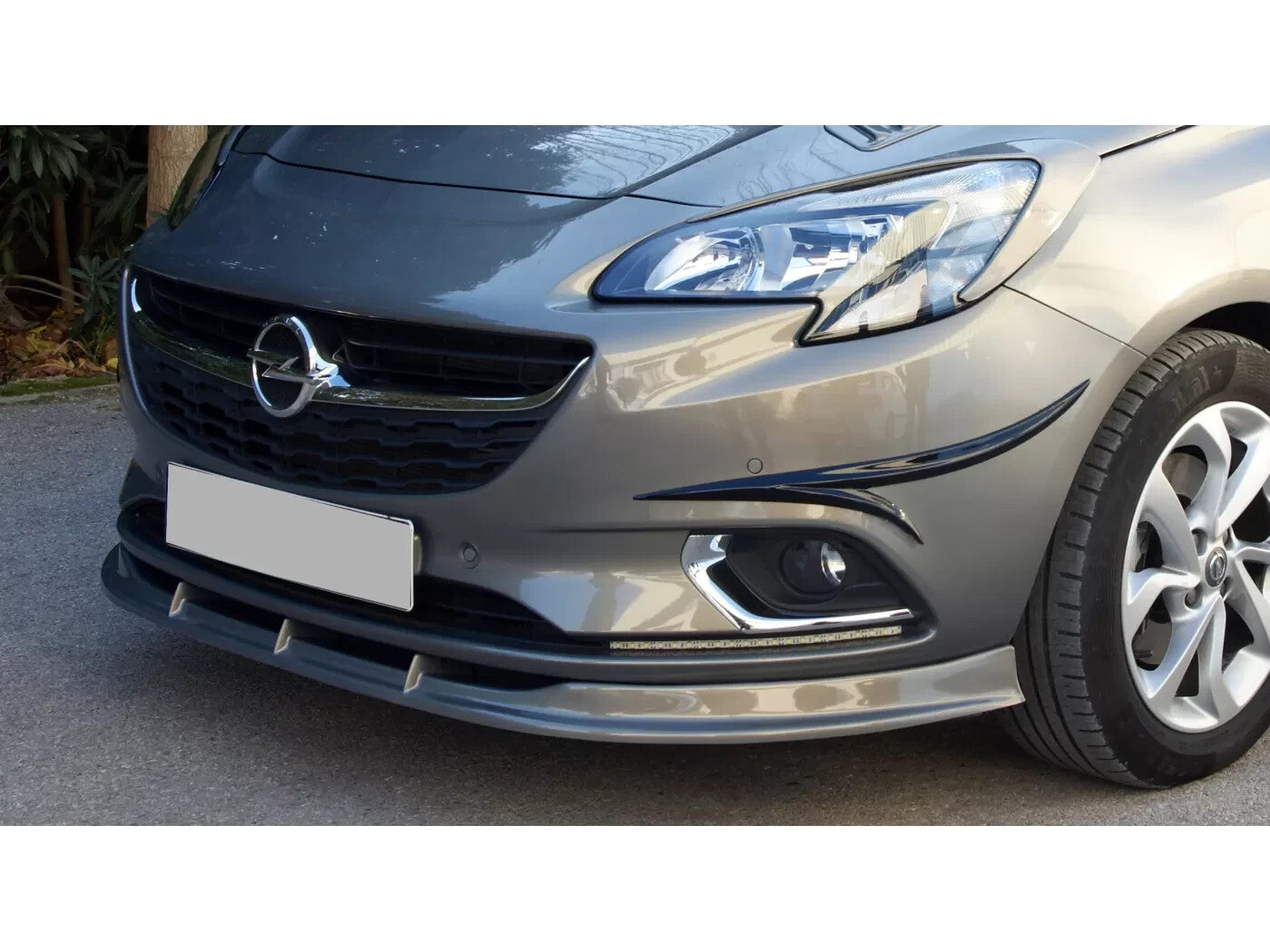 Motordrome Design Front Bumper Lower Splitter Opel Vauxhall Corsa E 2014-2019