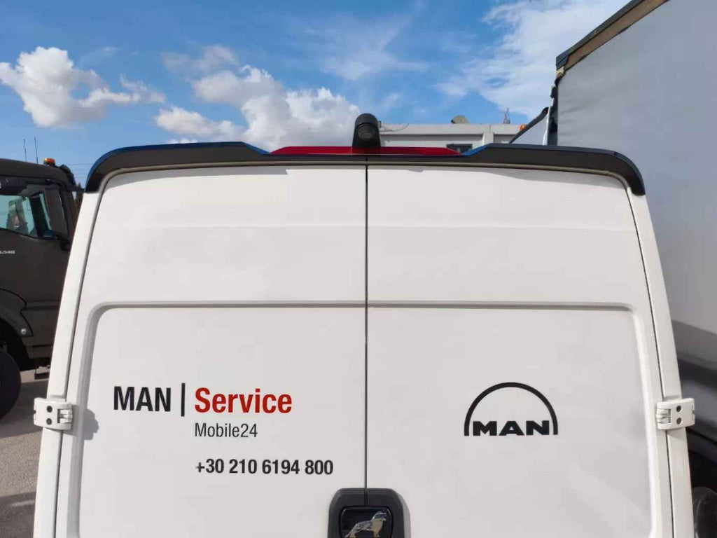 Motordrome Rear Wing Roof Spoiler VW Crafter Mk2 MAN TGE High Roof H2 17+ Barn D