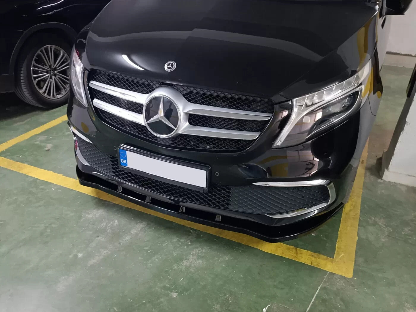 Motordrome Front Bumper Splitter Spoiler Mercedes V-Class W447 Facelift 2019+