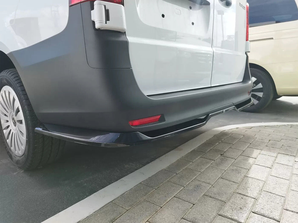 Motordrome Design Rear Splitter Diffuser Mercedes Vito Long W447 Facelift 24+