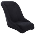 Auto-Style x1 Inidivdual Classic Car Retro Kit Sports Fixed Back Bucket Seat Black Fabric / Textile + slides