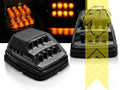 LTG Pair LED DRL front indicators Mercedes W461 W463 89-12 Black