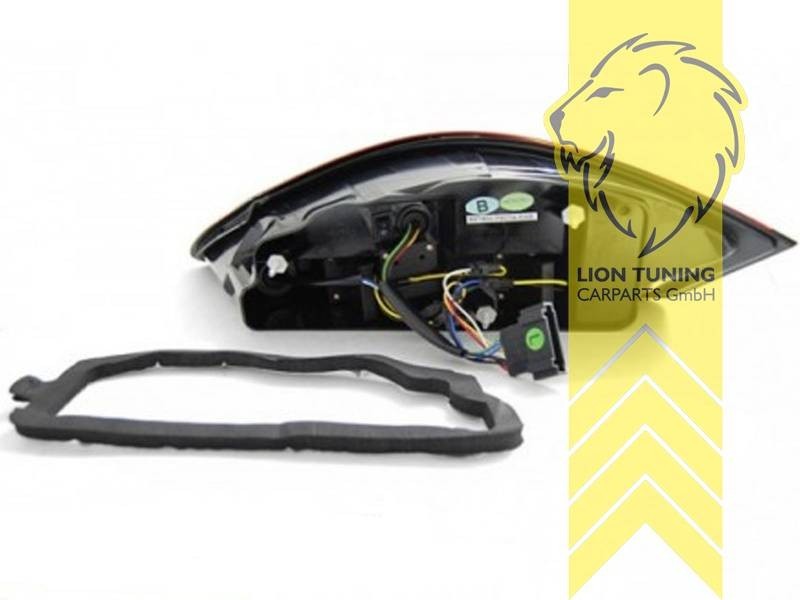 LTG Pair LED Rear Lights Tail Lamps Porsche Boxster 987 black smoke LHD