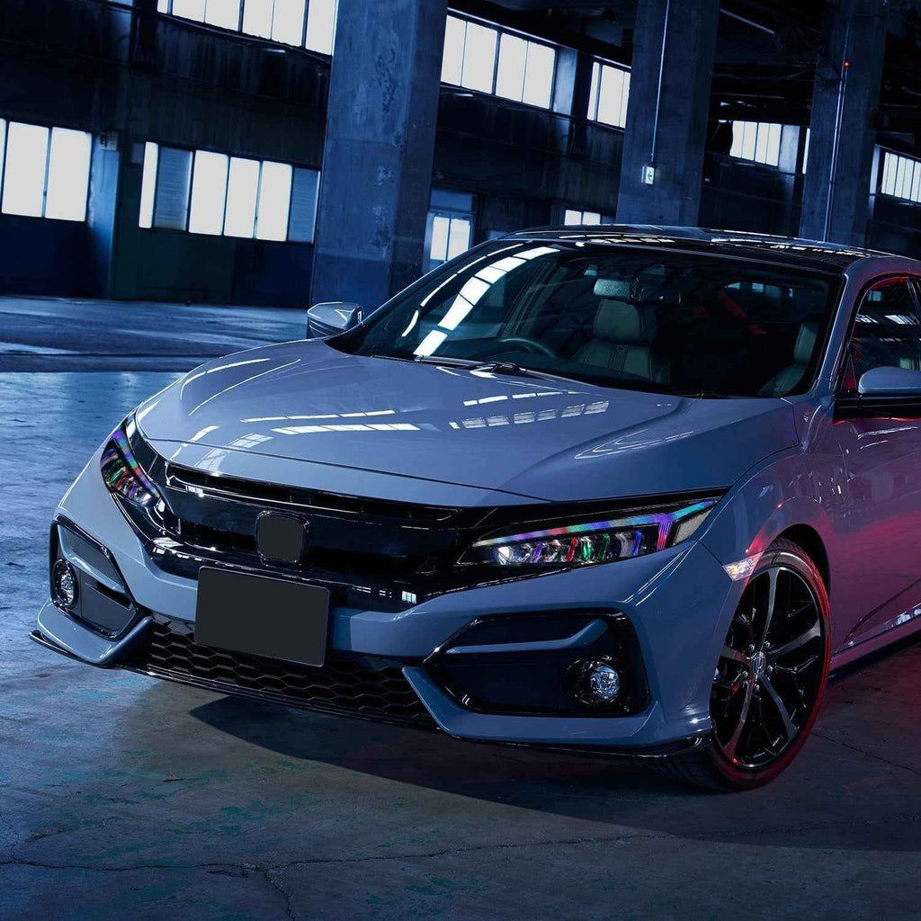 AC Pair RGB LED DRL Rear lights Tail Honda Civic 10 Seden Hatchback R 16-21