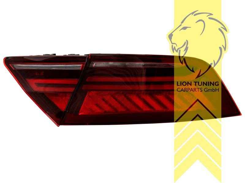 LTG Pair LED Dynamic Rear Lights Lamps Audi A7 4G C7 Sportback 10-18 LHD