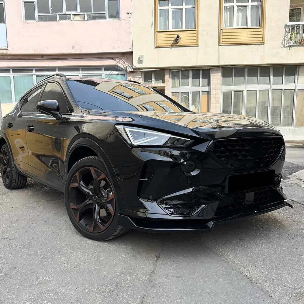 OW Front Bumper Splitter CUPRA Formentor MK1 Facelift 20-24 ABS Gloss Black
