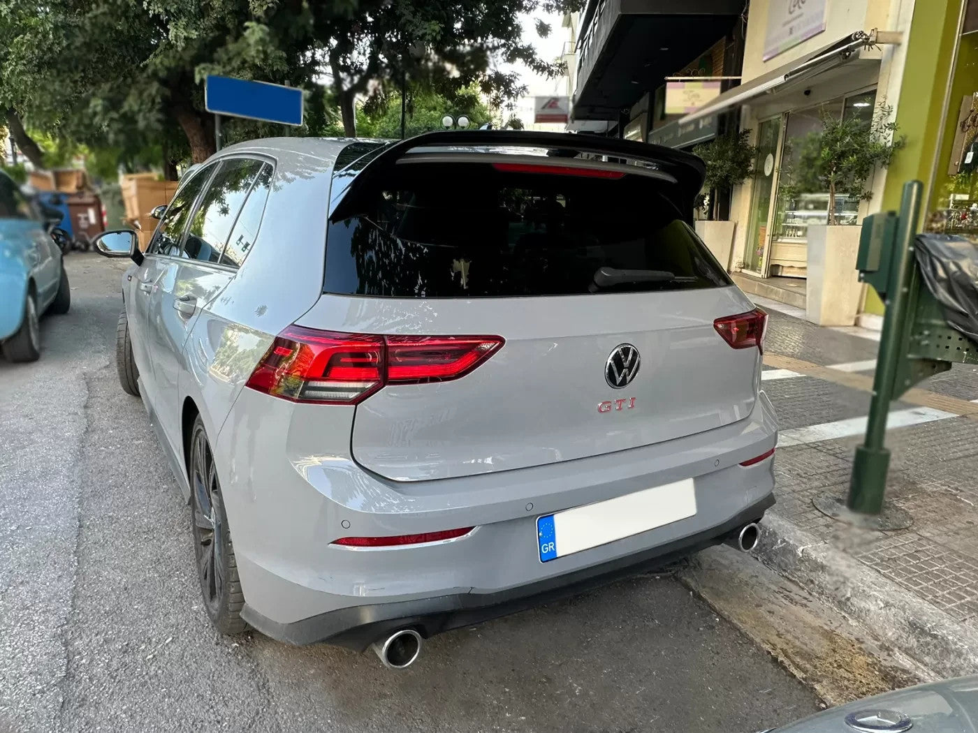 Motordrome Roof Rear Wing Spoiler Golf Mk8 GTI GTI Clubsport R-Line Gloss Black