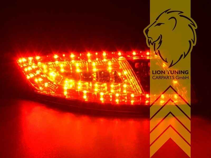 LTG Pair LED Rear Lights Tail Lamps Porsche 911 Type 997 04-08 red smoke LHD