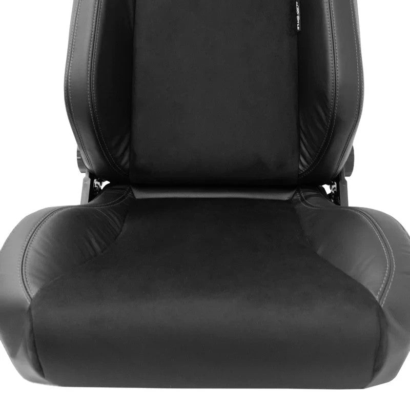 ATST x1 Universal Car Van Camper Sim Bucket Seat Black leather & alcantara