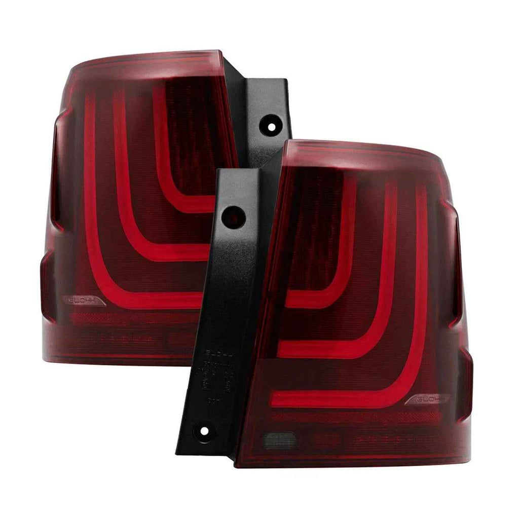 Glohh GL-3 STATIC LED Rear Tail Lights Range Rover Sport L320 05-13 Smoked Red