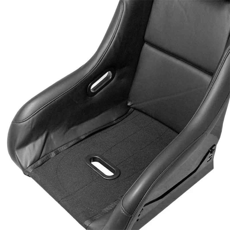 ATST x1 MO Universal Fixed Hard Back Bucket Seat Black Synth leather + slides