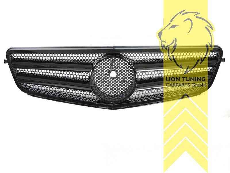 LTG radiator grille Mercedes W204 S204 C-Class S204 glossy black grill 07-10