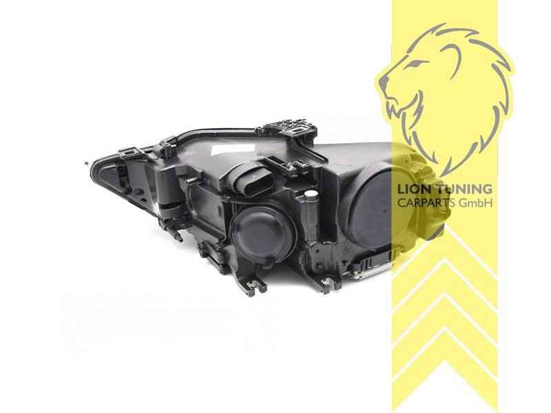 LTG Pair LED DRL Xenon Headlights Audi A4 B8 8K Sedan Avant 11-15 LHD EXPORT