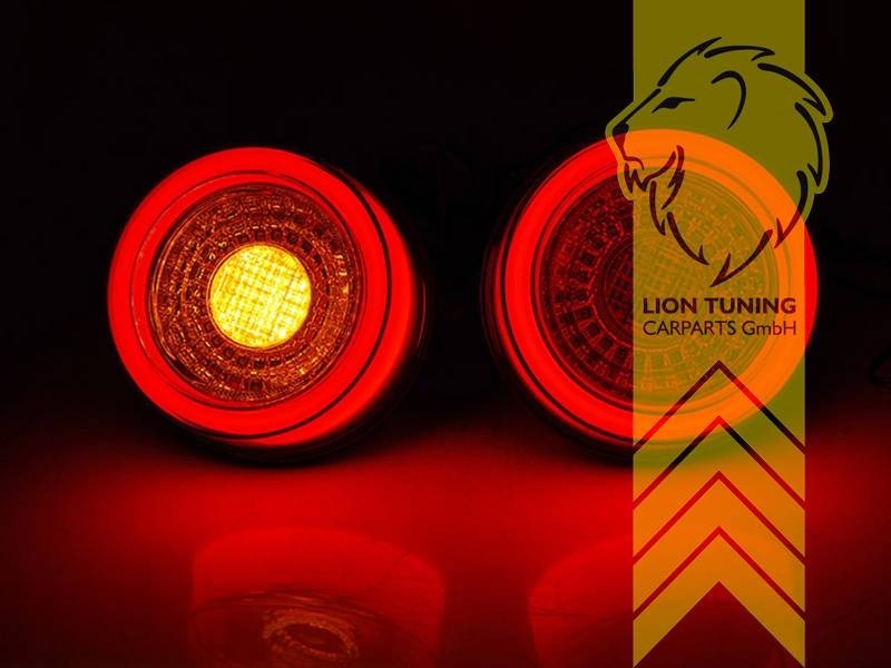 LTG LED Halo Ring Afterburner Rear Lights Tail Lamps Ferrari F355 360 smoke LHD