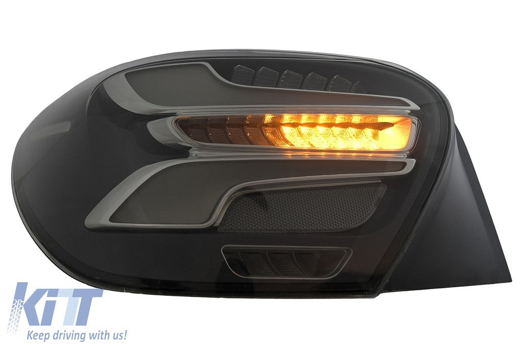 KT Pair LED Rear Lights Merc A-Class W176 13-08.15 Smoke Facelift AMG Style LHD