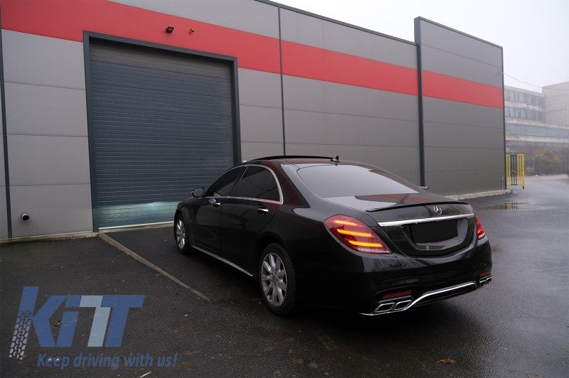 KT Pair LED Sequential Rear Lights Tail Lamps Mercedes S-Class W222 13-17 LHD