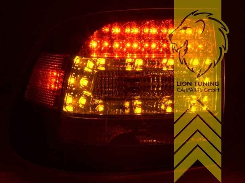LTG Pair LED Rear Lights Tail Lamps Porsche Cayenne 1 MK1 9PA 02-07 LHD