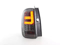FK Pair  LED DRL Lightbar Rear Lights Tail Lamps Dacia Duster 2010+ Black LHD