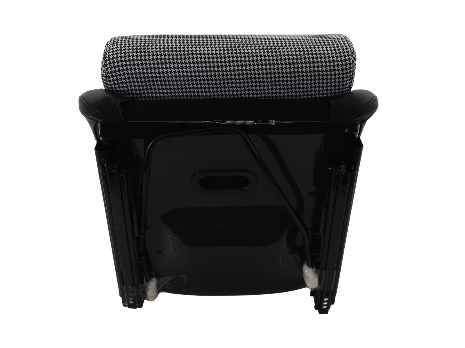 DTK Pair Universal Aftermaket PORSCHE Style 2 Bucket Seats black textile slides