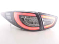 FK Pair ix35 09-15 EL black LED DRL Lightbar Rear Lights Tail Lamps Black LHD