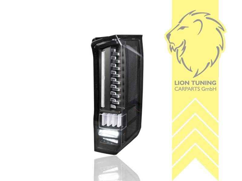 LTG Pair LED Rear Lights Lamps VW Crafter 2 Bus Van TGE SY SZ SX 16-23 black LHD