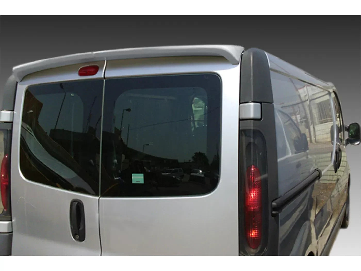 Motordrome Design Rear Wing Barn Roof Spoiler Renault Trafic Mk3 2014+ Unpainted