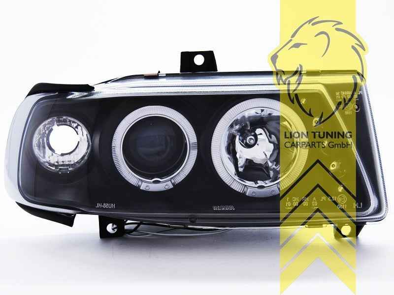 LT LED DRL Lightbar Halo Ring Seat Ibiza 6K Cordoba 6K Black LHD