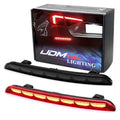 Rear Tail LED Lamp Brake Fog Revers Light Smoke Bumper Reflector Honda Civic 22+
