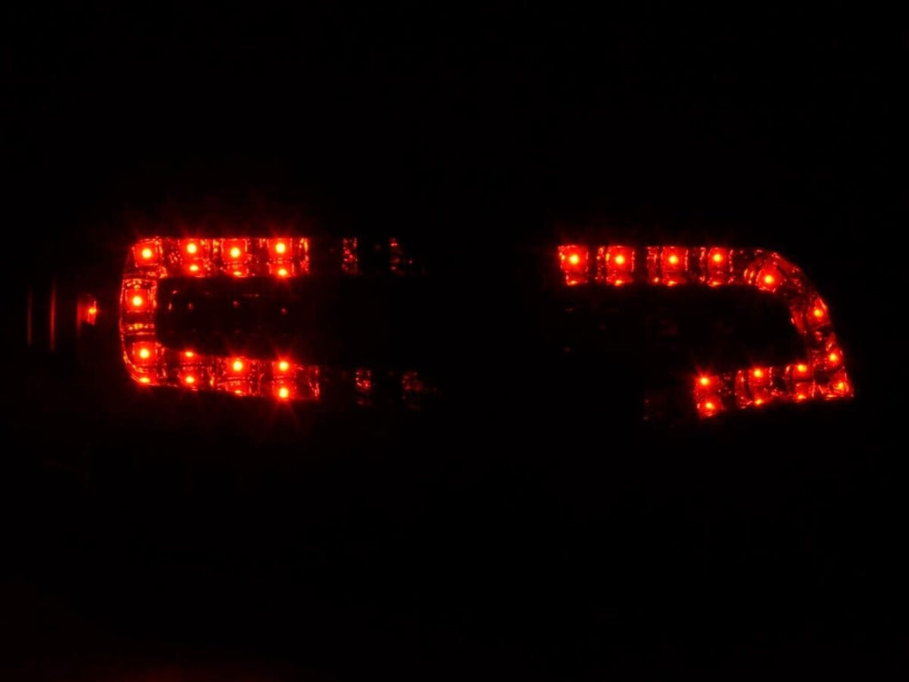 FK Pair  LED DRL Lightbar Rear Lights Audi A4 S Saloon B7 8E 04-07 black LHD