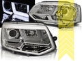 LTG Junyan Full LED Headlights VW T5 Facelift T5.1 Bus Van 09+ U-Tube chrome LHD