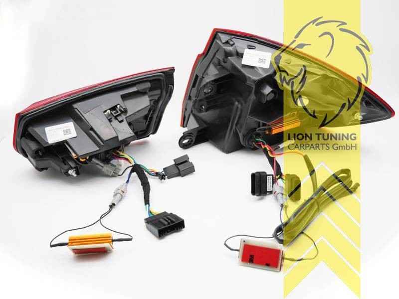 LTG Pair LED Rear Lights Tail Lamp BMW 3 Series F30 F35 S55 M3 F80 + LCI Red LHD
