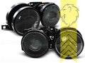 LTG DEPO Pair Halogen Headlights BMW E30 Sedan Cabrio Touring 86-93 Black LHD
