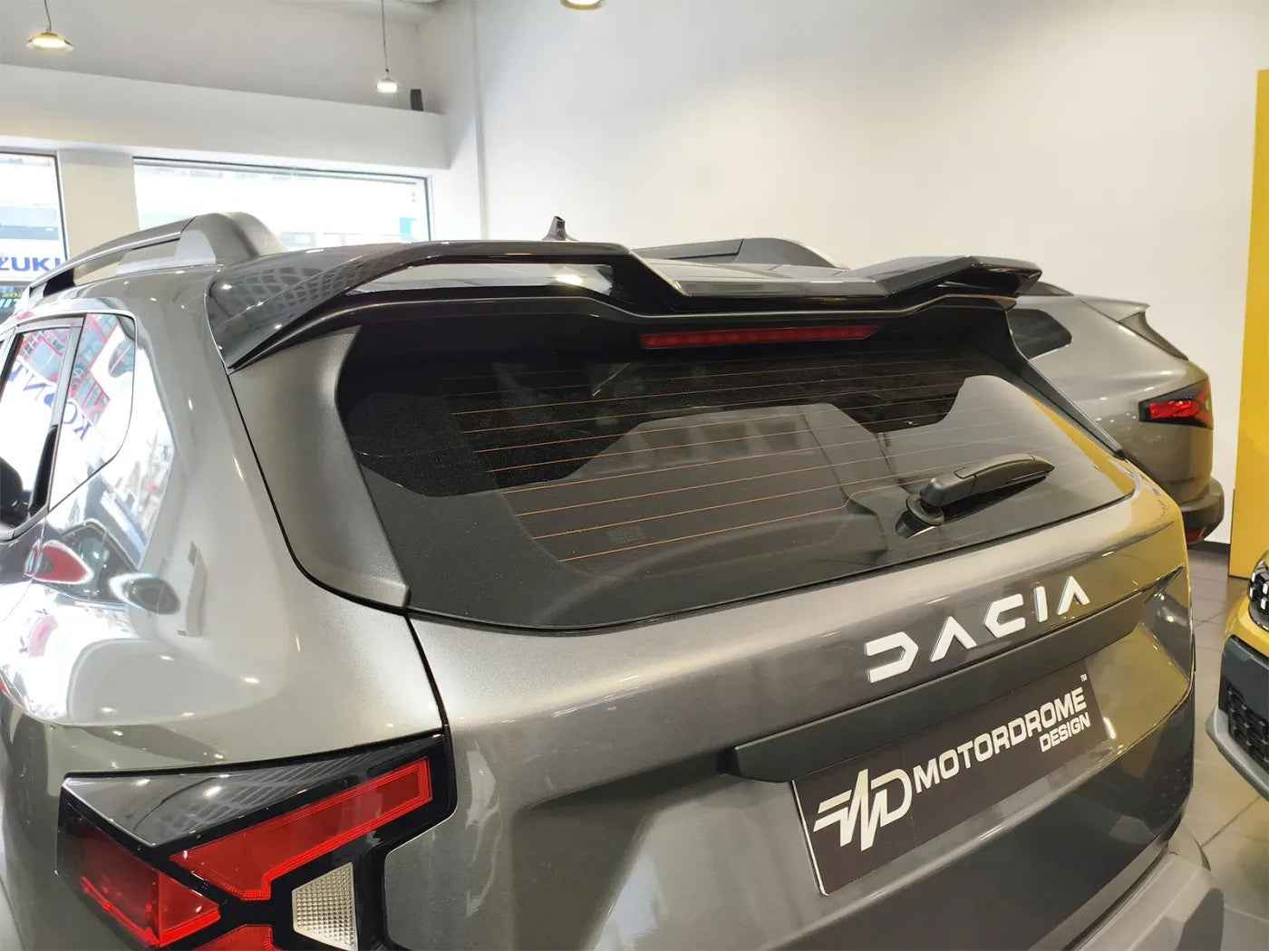 MTD Rear Wing Roof Spoiler Dacia Duster 3 Mk3 PU UNPAINTED